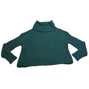 Mossimo Turtleneck Ribbed Knit Sweater Size X-Small Colorful Casual Cozy Preppy